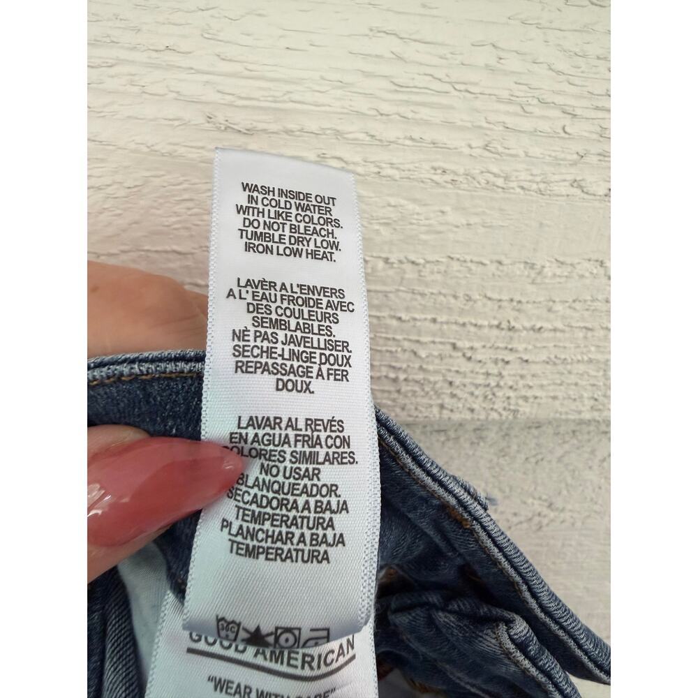 Good American Skinny Jeans Size 6/28 Medium Wash Stretch Denim - Picture 10 of 10